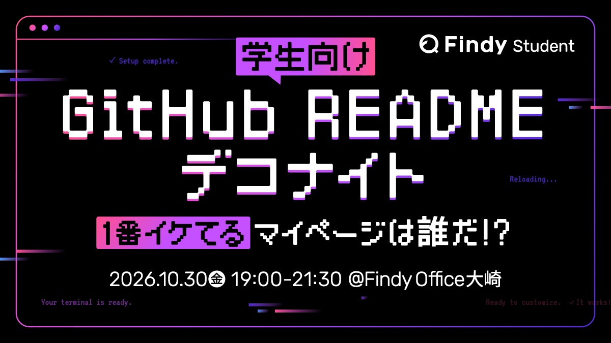 GitHub READMEデコナイト
